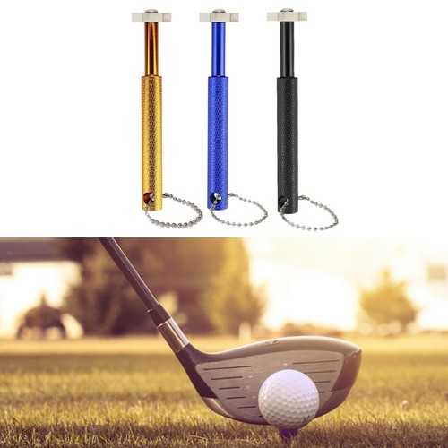 Golf club groove sharpener - club,