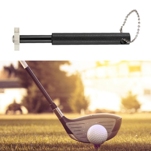 Golf club groove - club, sharpener