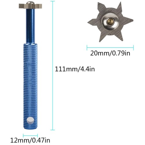 Iron groove cleaner - groove,